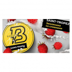 Табак Banger - Saint-Tropez (Земляника со Сливками, 100 грамм)