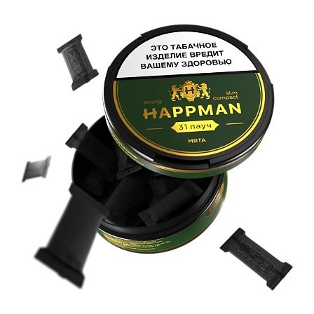 Табак жевательный HAPPMAN - Мята купить в Екатеринбурге