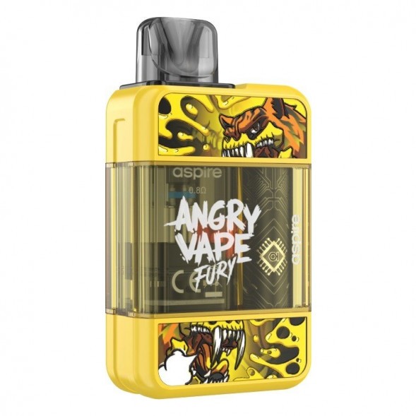 Электронная сигарета Brusko - Angry Vape Fury (650 mAh, Желтый) купить в Екатеринбурге