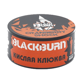 Табак BlackBurn - Cranberry Shock (Кислая Клюква, 25 грамм) купить в Екатеринбурге