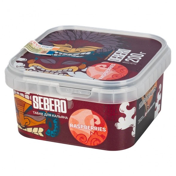 Табак Sebero - Raspberries (Малина, 200 грамм) купить в Екатеринбурге