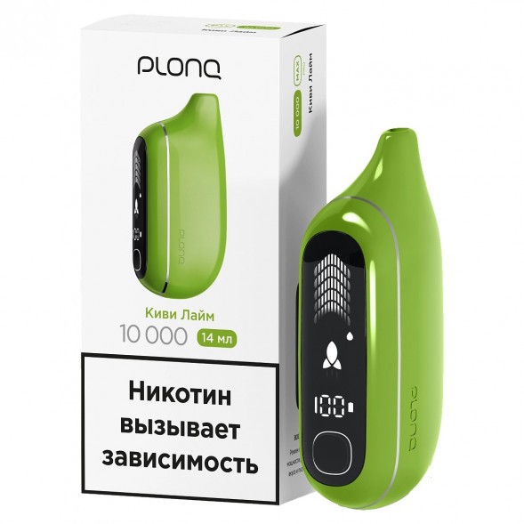 PLONQ MAX PRO - Киви Лайм (10000 затяжек) купить в Екатеринбурге