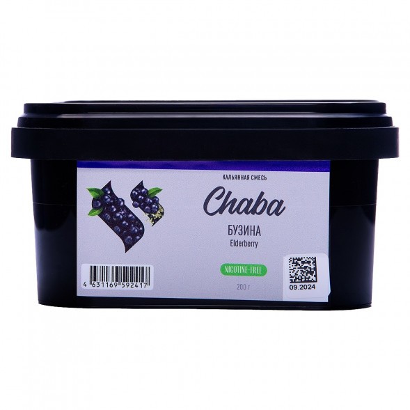 Смесь Chaba - Elderberry (Бузина, 200 грамм, Без никотина) купить в Екатеринбурге