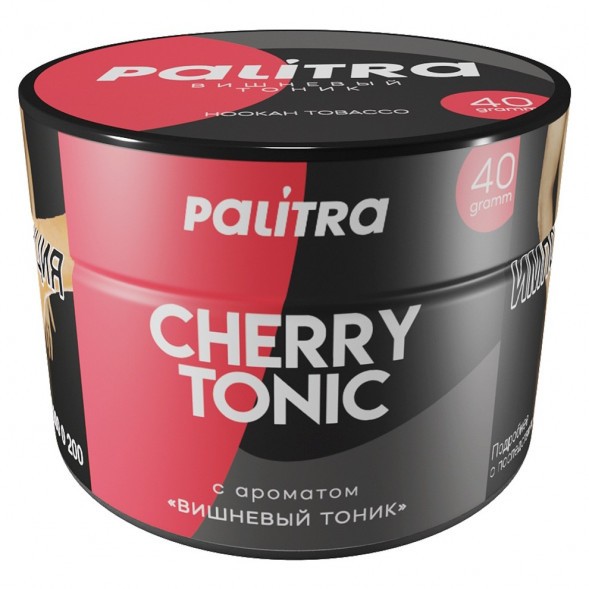 Табак Palitra - Cherry Tonic (Вишнёвый Тоник, 40 грамм) купить в Екатеринбурге
