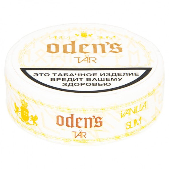 Табак жевательный ODENS - TAR Vanilla Slim (13 грамм, Россия) купить в Екатеринбурге