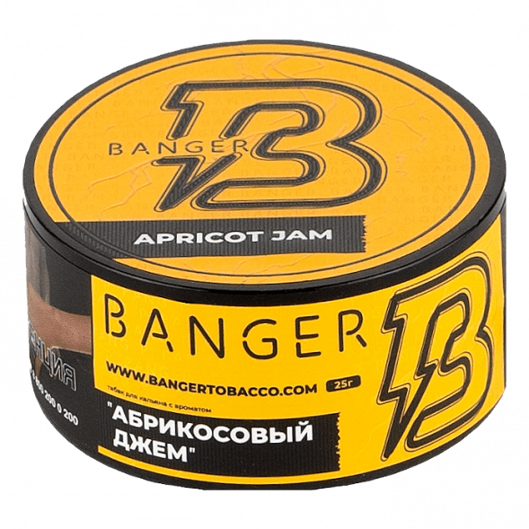 Табак Banger - Apricot Jam (Абрикосовый Джем, 25 грамм) купить в Екатеринбурге