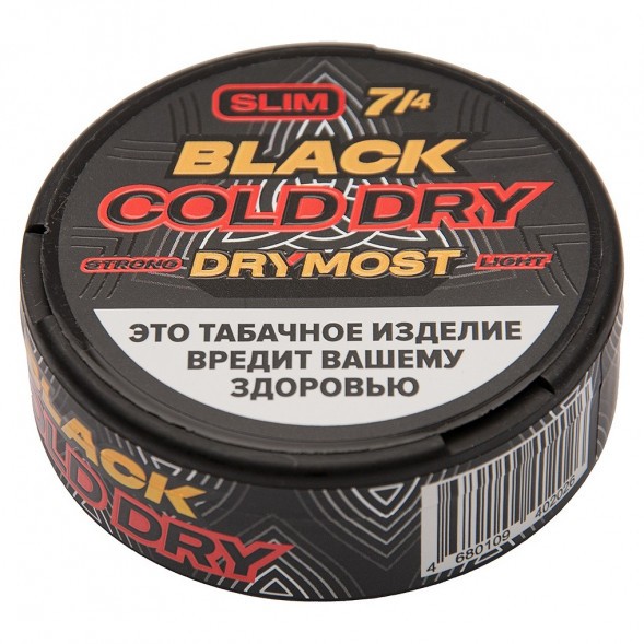 Табак жевательный DryMost - Black Cold Dry Slim (12 грамм) купить в Екатеринбурге
