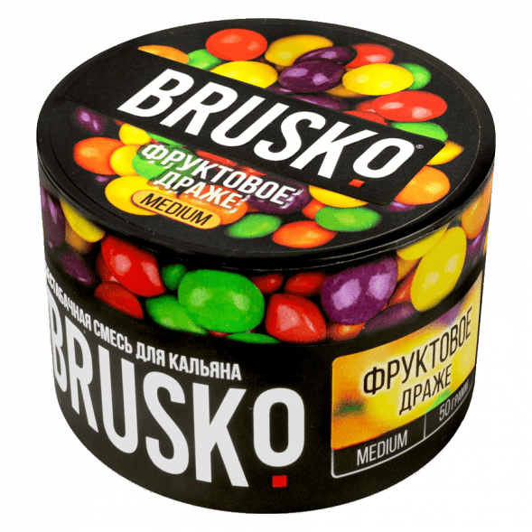 Смесь Brusko Medium - Фруктовое Драже (50 грамм) купить в Екатеринбурге