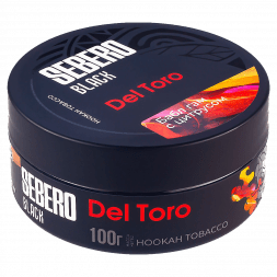 Табак Sebero Black - Del Toro (Бабл гам с Цитрусом, 100 грамм)