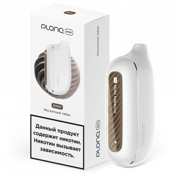 PLONQ MAX - Мускатный Табак (6000 затяжек) купить в Екатеринбурге