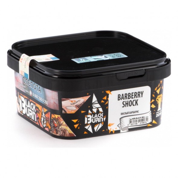 Табак BlackBurn - Barberry Shock (Кислый Барбарис, 200 грамм) купить в Екатеринбурге