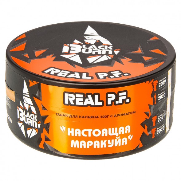 Табак BlackBurn - Real P.F. (Настоящая Маракуйя, 100 грамм) купить в Екатеринбурге