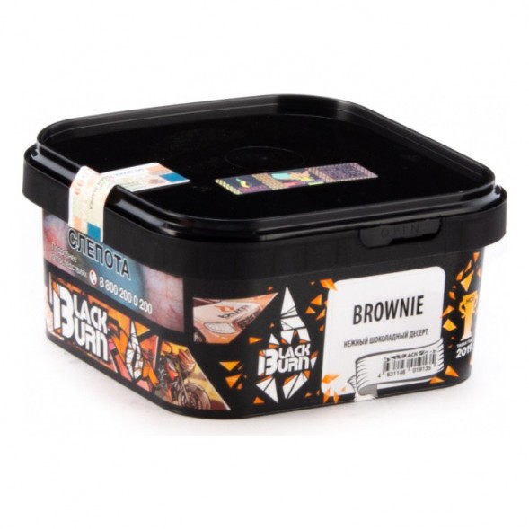 Табак BlackBurn - Brownie (Шоколадный Десерт, 200 грамм) купить в Екатеринбурге