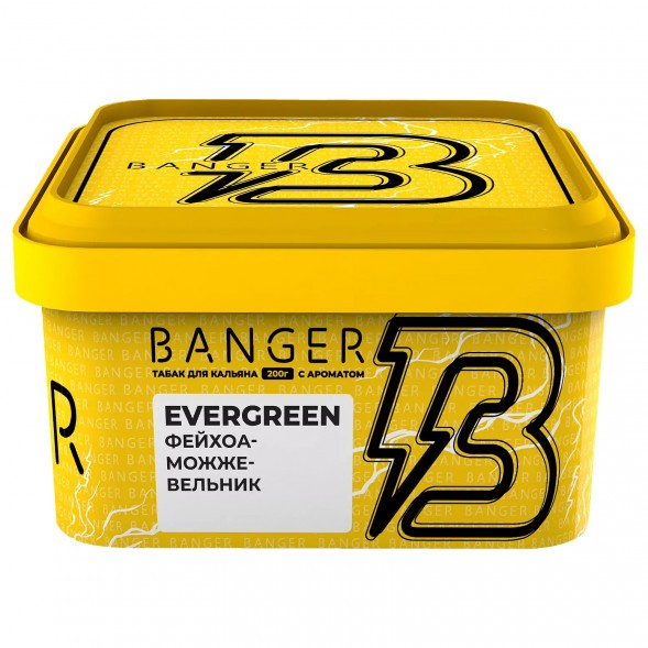 Табак Banger - Evergreen (Фейхоа Можжевельник, 200 грамм) купить в Екатеринбурге