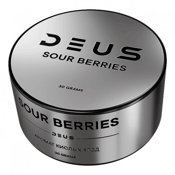 Табак Deus - Sour Berries (Кислые Ягоды, 30 грамм) купить в Екатеринбурге