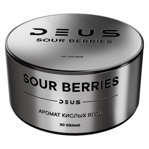 Табак Deus - Sour Berries (Кислые Ягоды, 30 грамм) купить в Екатеринбурге