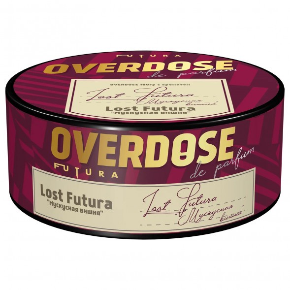 Табак Overdose - Lost Futura (Мускусная Вишня, 100 грамм) купить в Екатеринбурге