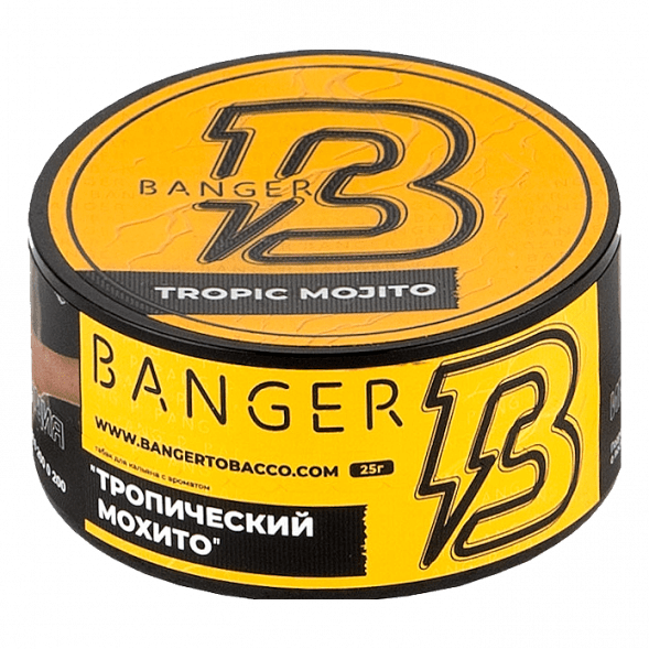 Табак Banger - Tropic Mojito (Тропический Мохито, 25 грамм) купить в Екатеринбурге
