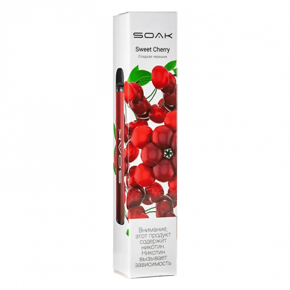 SOAK X - Sweet Cherry (Сладкая Черешня, 2200 затяжек) купить в Екатеринбурге