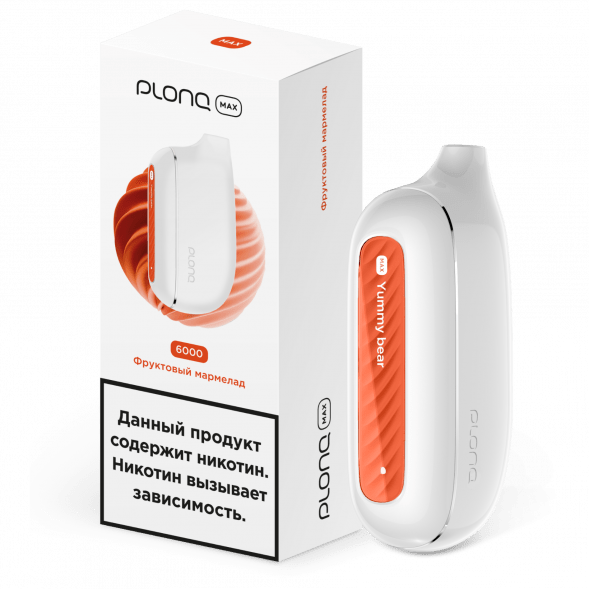 PLONQ MAX - Фруктовый Мармелад (6000 затяжек) купить в Екатеринбурге