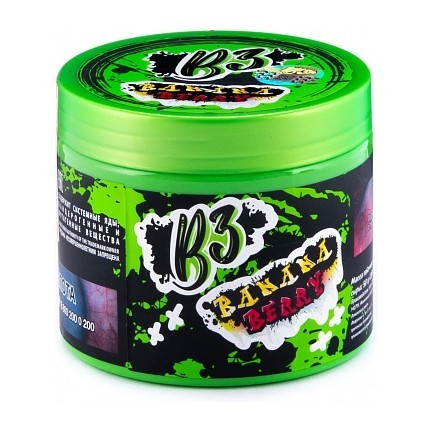 Табак B3 - Banana Berry (Банан и Ягоды, 250 грамм) купить в Екатеринбурге