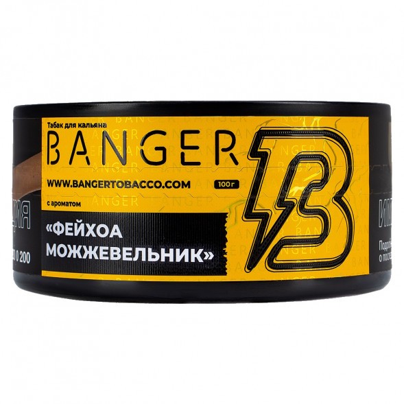 Табак Banger - Evergreen (Фейхоа Можжевельник, 100 грамм) купить в Екатеринбурге