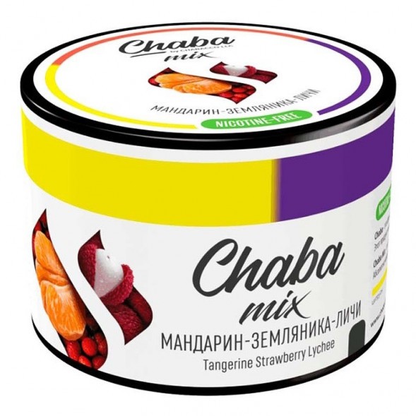 Смесь Chaba Mix - Tangerine Strawberry Lychee (Мандарин, Земляника, Личи, 40 грамм) купить в Екатеринбурге