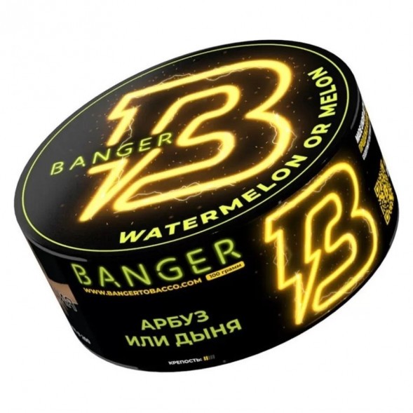Табак Banger - Watermelon or Melon (Арбуз или Дыня, 25 грамм) купить в Екатеринбурге