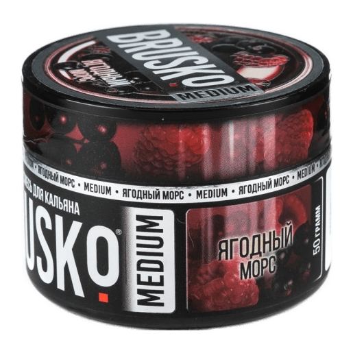 Смесь Brusko Medium - Ягодный Морс (50 грамм) купить в Екатеринбурге