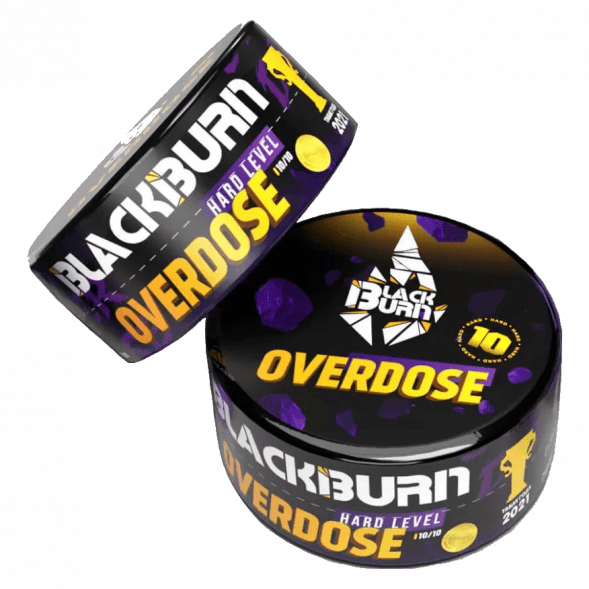 Табак BlackBurn - Overdose (Лимон - Лайм, 25 грамм) купить в Екатеринбурге