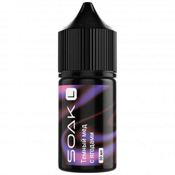 Жидкость SOAK L30 - Dark Honey Berries (Тёмный Мёд с Ягодами, 30 мл, 2 мг) купить в Екатеринбурге