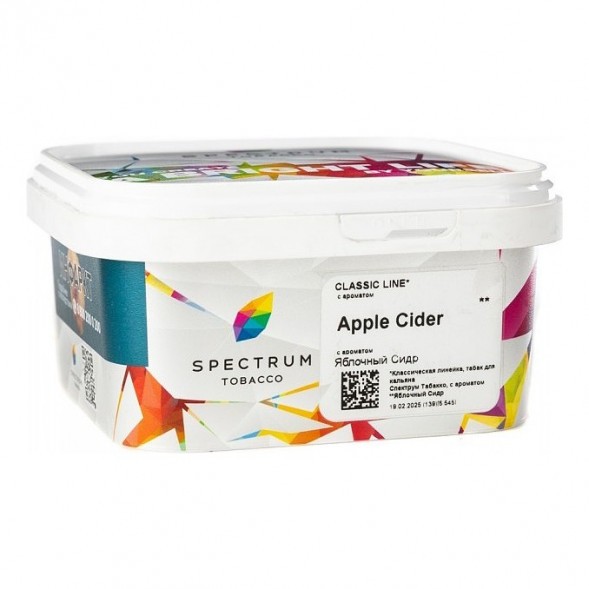 Табак Spectrum - Apple Cider (Яблочный Сидр, 200 грамм) купить в Екатеринбурге