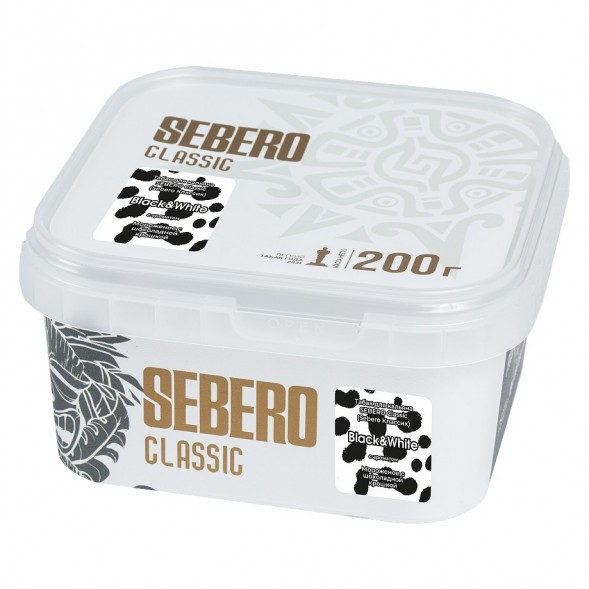 Табак Sebero - Black&amp;White (Мороженое с Шоколадной Крошкой, 200 грамм) купить в Екатеринбурге