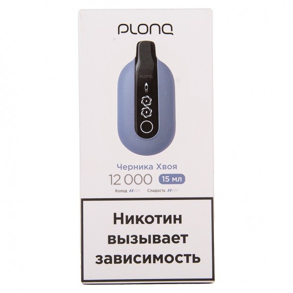 PLONQ ULTRA - Черника Хвоя (12000 затяжек) купить в Екатеринбурге