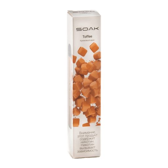 SOAK X - Toffee (Кремовый Ирис, 2200 затяжек) купить в Екатеринбурге