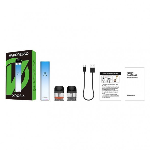 Электронная сигарета Vaporesso XROS 3 - Fresh Green купить в Екатеринбурге
