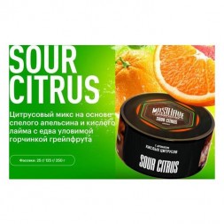 Табак Must Have - Sour Citrus (Кислый Цитрус, 125 грамм)