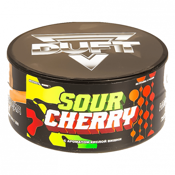 Табак Duft - Sour Cherry (Кислая Вишня, 80 грамм) купить в Екатеринбурге