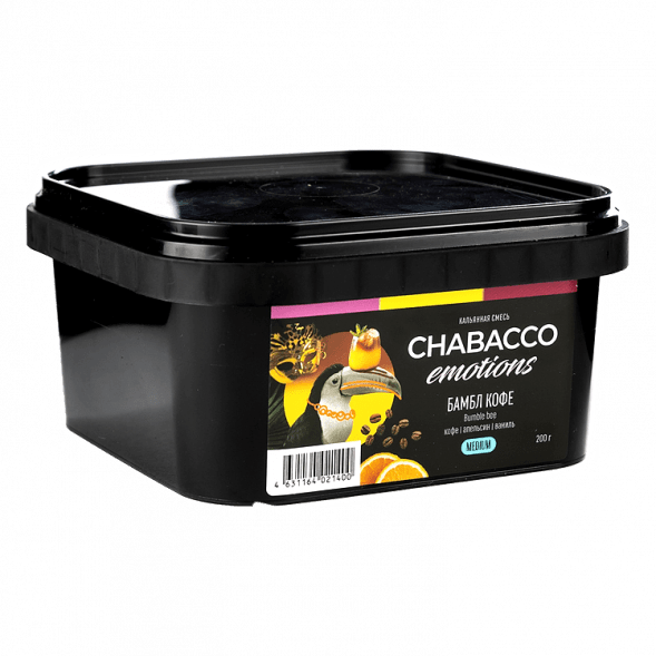 Смесь Chabacco Emotions MEDIUM - Bumble Bee (Бамбл Кофе, 200 грамм) купить в Екатеринбурге