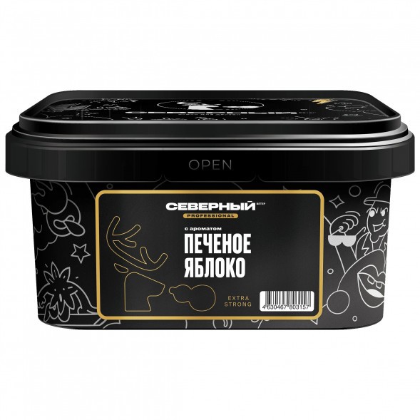 Табак Северный Professional - Печёное Яблоко (200 грамм) купить в Екатеринбурге