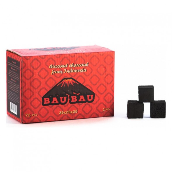 Уголь Bau Bau - Big Cubes (25 мм, 72 кубика, Красный) купить в Екатеринбурге