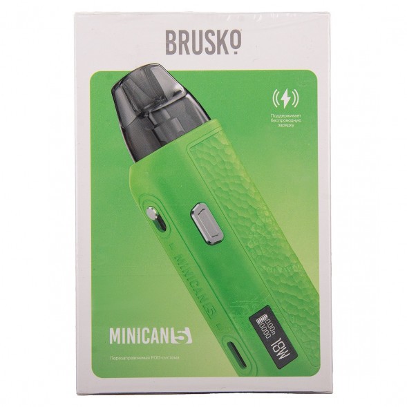 Электронная сигарета Brusko - Minican 5 (Зелёный) купить в Екатеринбурге