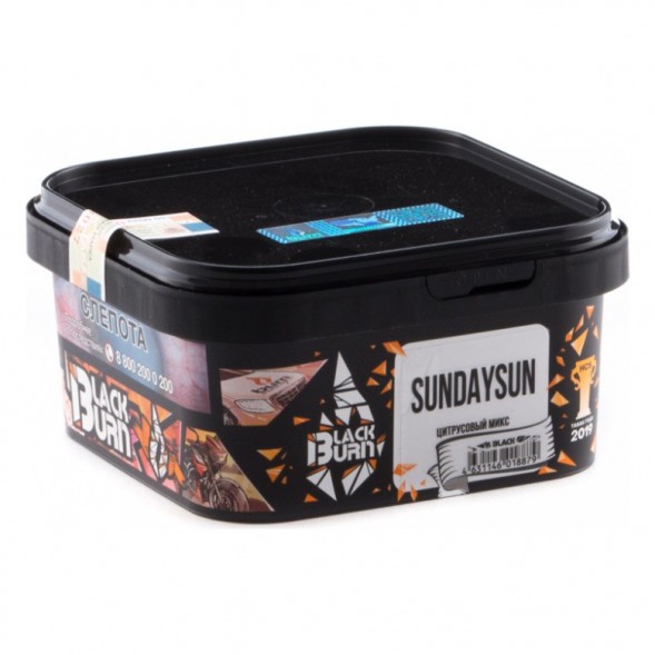 Табак BlackBurn - Sundaysun (Цитрусовый Микс, 200 грамм) купить в Екатеринбурге