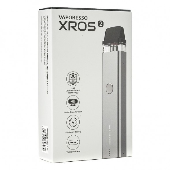 Электронная сигарета Vaporesso XROS 2 - Silver купить в Екатеринбурге