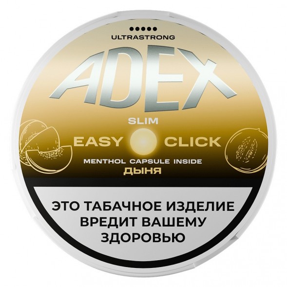 Табак жевательный ADEX ULTRA STRONG SLIM Easy Click - Melon Menthol (Дыня Ментол) купить в Екатеринбурге