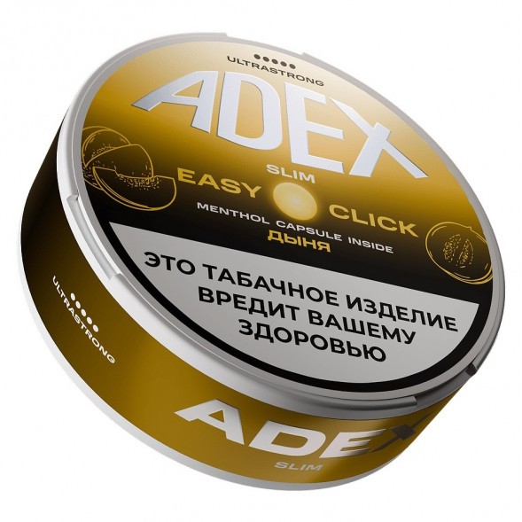 Табак жевательный ADEX ULTRA STRONG SLIM Easy Click - Melon Menthol (Дыня Ментол) купить в Екатеринбурге