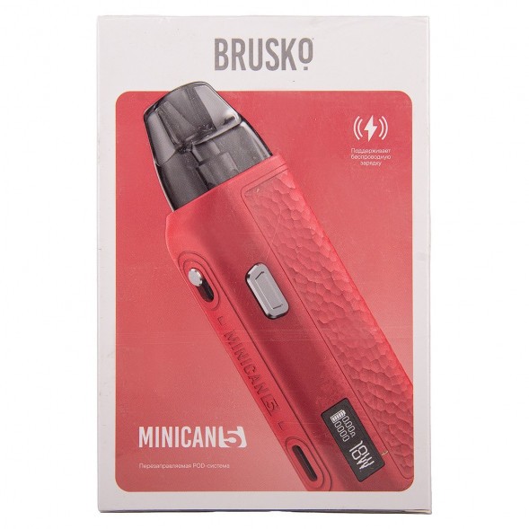 Электронная сигарета Brusko - Minican 5 (Красный) купить в Екатеринбурге