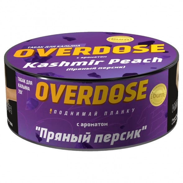 Табак Overdose - Kashmir Peach (Пряный Персик, 25 грамм) купить в Екатеринбурге