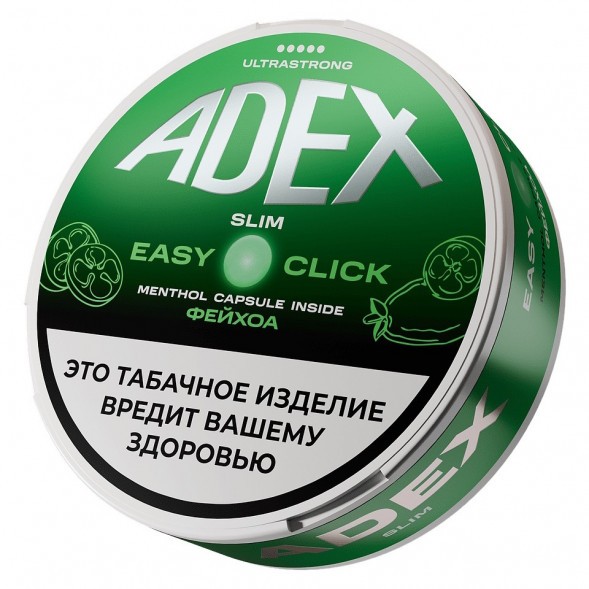 Табак жевательный ADEX ULTRA STRONG SLIM Easy Click - Feijoa Menthol (Фейхоа Ментол) купить в Екатеринбурге