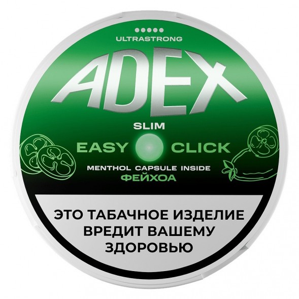 Табак жевательный ADEX ULTRA STRONG SLIM Easy Click - Feijoa Menthol (Фейхоа Ментол) купить в Екатеринбурге